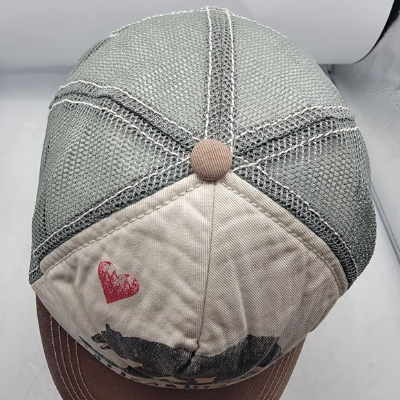 Billabong California Love Muliticolor Trucker Hat Casual Adjustable Comfort - Picture 6 of 9